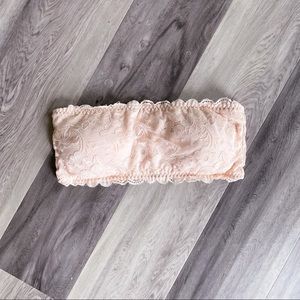 Womenry Blush Lace Bandeau